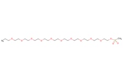 eMolecules​&nbsp;Broadpharm / Azide-PEG11-Ms / 500mg / 761705985 / BP-29011 / 98.000 /  / [null] / 605.700 / C23H47N3O13S