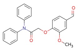 eMolecules​ ChemScene / 2-(4-Formyl-2-methoxyphenoxy)-NN-diphenylacetamide