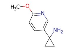 eMolecules​ 1060806-98-5 | 1-(6-Methoxypyridin-3-yl)cyclopropanamine |
