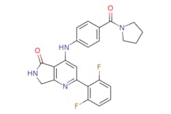 eMolecules​ JW PharmLab LLC / 2-(26-Difluoro-phenyl)-4-[4-(pyrrolidine-1-carbonyl)-phenylamino]-67-dihydro-pyrrolo[34-b]pyridin-5-one