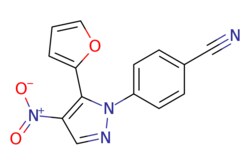 eMolecules​ JW PharmLab LLC / 4-(5-Furan-2-yl-4-nitro-pyrazol-1-yl)-benzonitrile