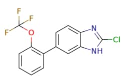 eMolecules​ JW PharmLab LLC / 2-Chloro-6-(2-trifluoromethoxy-phenyl)-1H-benzoimidazole