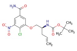 eMolecules​ JW PharmLab LLC / (S)-[1-(5-Carbamoyl-2-chloro-3-nitro-phenoxymethyl)-but-3-enyl]-carbamic