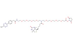 eMolecules​&nbsp;Broadpharm / N-(Methyltetrazine-PEG4)-N-Biotin-PEG4-NHS / 10mg / 724438927 / BP-28750 / 98.000 /  / [null] / 1020.170 / C46H69N9O15S