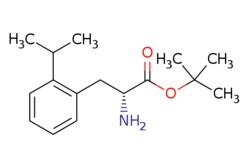 eMolecules​&nbsp;JW PharmLab LLC / (R)-2-Amino-3-(2-isopropyl-phenyl)-propionic acid tert-butyl ester / 1g / 722712340 / 15R1048 / 97.000 / 2349679-47-4 / [null] / 263.381 / C16H25NO2