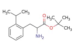 eMolecules​&nbsp;JW PharmLab LLC / 2-Amino-3-(2-isopropyl-phenyl)-propionic acid tert-butyl ester / 1g / 722712336 / 15R1046 / 97.000 / 2351954-58-8 / [null] / 263.381 / C16H25NO2