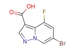 eMolecules​ AstaTech / 6-BROMO-4-FLUOROPYRAZOLO[15-A]PYRIDINE-3-CARBOXYLIC
