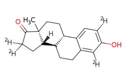 eMolecules​&nbsp;Medchem Express / Estrone-d4 / 5mg / 719836275 / HY-B0234S2 /  / 53866-34-5 / MFCD01074157 / 274.396 / C18H22O2