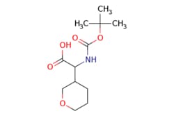eMolecules​&nbsp;JW PharmLab LLC / tert-Butoxycarbonylamino-(tetrahydro-pyran-3-yl)-acetic acid / 500mg / 718378454 / 15R1004 / 97.000 / 1398503-92-8 / MFCD19400998 / 259.302 / C12H21NO5