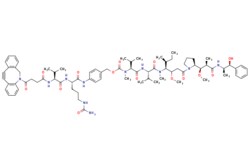 eMolecules​&nbsp;Broadpharm / DBCO-Val-Cit-PAB-MMAE / 10mg / 718091664 / BP-28214 / 95.000 / 2768446-73-5 / [null] / 1410.766 / C77H107N11O14