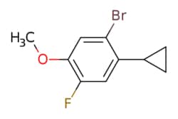 eMolecules​ 1784088-25-0 | Ambeed | 1-Bromo-2-cyclopropyl-4-fluoro-5-methoxybenzene