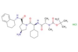 eMolecules​&nbsp;Medchem Express / A 410099.1 amine-Boc (hydrochloride) / 25mg / 713704674 / HY-136269 /  / 2374122-37-7 / [null] / 620.230 / C32H50ClN5O5