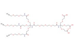 eMolecules​ Broadpharm / PEG3-(Amino-Tri-(Propargyl-PEG2-ethoxymethyl)-methane)-(Amino-Tri-(carboxyethoxymethyl)-methane)
