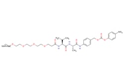 eMolecules​&nbsp;Broadpharm / Fmoc-PEG4-Val-Ala-PAB-PNP / 50mg / 713699610 / BP-28022 /  /  / [null] / 928.005 / C48H57N5O14