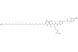 eMolecules​&nbsp;Broadpharm / Azido-PEG8-Val-Cit-PAB-PNP / 50mg / 713699592 / BP-28017 /  /  / [null] / 994.066 / C44H67N9O17