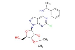 eMolecules​ JW PharmLab LLC / 6-Chloro-1-[23-O-(1-methylethylidene)--D-ribofuranosyl]-N-[(1R)-1-phenylethyl]-1H-pyrazolo[34-d]pyrimidin-4-amine