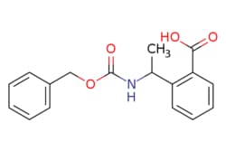 eMolecules​&nbsp;2387286-27-1 | 2-(1-Benzyloxycarbonylamino-ethyl)-benzoic acid | J&W PharmLab LLC299.326 | C17H17NO4 | 96.000 | CC(NC(=O)OCc1ccccc1)c1ccccc1C(O)=O | 500mg | 699865702