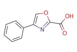 eMolecules​&nbsp;JW PharmLab LLC / 4-Phenyl-oxazole-2-carboxylic acid / 500mg / 697514154 / 56R0736 / 96.000 / 1240621-61-7 / [null] / 189.170 / C10H7NO3