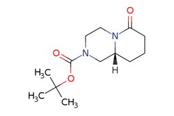 eMolecules​&nbsp;2763584-74-1 | (R)-6-Oxo-octahydro-pyrido[1,2-a]pyrazine-2-carboxylic acid tert-butyl ester | J&W PharmLab LLC254.330 | C13H22N2O3 | 96.000 | CC(C)(C)OC(=O)N1CCN2[C@H](CCCC2=O)C1 | 500mg | 697513979