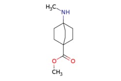 eMolecules​&nbsp;JW PharmLab LLC / 4-Methylamino-bicyclo[2.2.2]octane-1-carboxylic acid methyl ester / 500mg / 689216724 / 15R0928 / 96.000 / 774487-83-1 / MFCD23701422 / 197.278 / C11H19NO2