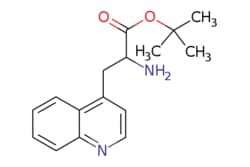 eMolecules​&nbsp;JW PharmLab LLC / 2-Amino-3-quinolin-4-yl-propionic acid tert-butyl ester / 250mg / 686919626 / 15R0920 / 96.000 / 1543873-67-1 / [null] / 272.348 / C16H20N2O2