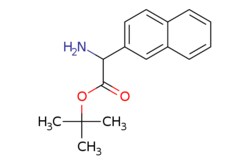 eMolecules​&nbsp;JW PharmLab LLC / Amino-naphthalen-2-yl-acetic acid tert-butyl ester / 500mg / 686919569 / 15R0901 / 97.000 / 2352076-75-4 / [null] / 257.333 / C16H19NO2