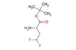 eMolecules​&nbsp;JW PharmLab LLC / (S)-2-Amino-44-difluoro-butyric acid tert-butyl ester / 500mg / 686919562 / 15R0895 / 96.000 / 262437-59-2 / [null] / 195.210 / C8H15F2NO2