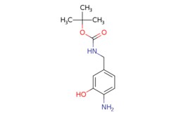 eMolecules​&nbsp;JW PharmLab LLC / (4-Amino-3-hydroxy-benzyl)-carbamic acid tert-butyl ester / 500mg / 673357919 / 20R2398 / 97.000 / 1504557-58-7 / MFCD28628830 / 238.287 / C12H18N2O3