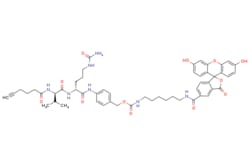 eMolecules​ Broadpharm / FAM-amido hexamethylene carbamate-PAB-Cit-Val-Alkyne