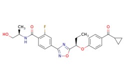eMolecules​&nbsp;1371591-51-3 | Medchem Express |  Firuglipel |  5mg | 662696341 | HY-109032 | 467.497 |  C25H26FN3O5