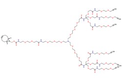 eMolecules​&nbsp;Broadpharm / N-(endo-BCN-PEG2-amido-PEG3)-N-bis-(PEG3-Amino-Tri-(Propargyl-PEG2-ethoxymethyl)-methane) / 50mg / 649280886 / BP-25719 / 97.000 /  / [null] / 2325.749 / C112H185N11O40