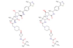 eMolecules​&nbsp;2086301-47-3 | Medchem Express |  (SRS)-AHPC-Boc-trans-3-aminocyclobutanol-Pip-CH2COOH |  10mg | 633697026 | HY-131168 | 1509.98 |  C78H116N12O14S2