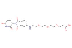 eMolecules​&nbsp;Medchem Express / Thalidomide-NH-PEG3-COOH / 50mg / 629469592 / HY-138771 /  / 2375283-62-6 / [null] / 477.470 / C22H27N3O9