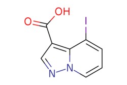eMolecules​&nbsp;JW PharmLab LLC / 4-Iodo-pyrazolo[15-a]pyridine-3-carboxylic acid / 250mg / 624168158 / 68R0575 / 96.000 / 1936654-58-8 / MFCD28398105 / 288.044 / C8H5IN2O2