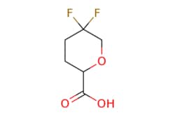 eMolecules​&nbsp;1426135-66-1 | 5,5-DIFLUOROOXANE-2-CARBOXYLIC ACID | AstaTech | MFCD30734115 | 166.124 | C6H8F2O3 | 95.000 | OC(=O)C1CCC(F)(F)CO1 | 0.1g | 591822327