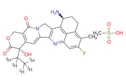 eMolecules​&nbsp;Medchem Express / Exatecan-d5 (mesylate) / 5mg / 590288585 / HY-13631AS /  / 2819276-88-3 / [null] / 536.590 / C25H26FN3O7S