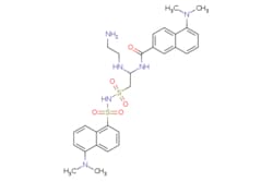 eMolecules​&nbsp;35060-08-3 | DANSYL ETHYLENEDIAMINE | AstaTech | MFCD00467523 | 293.390 | C14H19N3O2S | 95.000 | CN(C)c1cccc2c(cccc12)S(=O)(=O)NCCN | 0.1g | 586475843