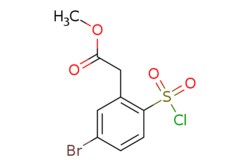 eMolecules​ 1403387-05-2 | Ambeed | Methyl 2-(5-bromo-2-(chlorosulfonyl)phenyl)acetate