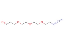 eMolecules​&nbsp;AstaTech / AZIDO-PEG3-ALDEHYDE / 0.25g / 570586065 / D84646 / 95.000 / 1807530-10-4 / MFCD28976706 / 231.252 / C9H17N3O4