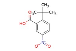 eMolecules​&nbsp;14034-90-3 | 2-(TERT-BUTYL)-5-NITROBENZOIC ACID | AstaTech223.228 | C11H13NO4 | 95.000 | CC(C)(C)c1ccc(cc1C(O)=O)[N+]([O-])=O | 0.25g | 553400406