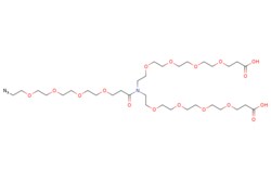 eMolecules​&nbsp;Broadpharm / N-(Azido-PEG4)-N-bis(PEG4-acid) / 100mg / 533795533 / BP-25111 / 98.000 / 2771424-45-2 / [null] / 786.870 / C33H62N4O17