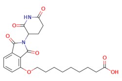 eMolecules​&nbsp;Medchem Express / Thalidomide-O-C8-COOH / 100mg / 532149266 / HY-130952 /  / 2225148-51-4 / [null] / 430.457 / C22H26N2O7