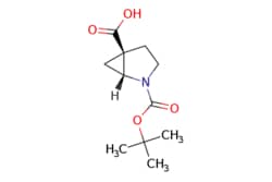 eMolecules​&nbsp;2173996-97-7 | RAC-(1R,5R)-2-(TERT-BUTOXYCARBONYL)-2-AZABICYCLO[3.1.0]HEXANE-5-CARBOXYLIC ACID | AstaTech227.260 | C11H17NO4 | 95.000 | CC(C)(C)OC(=O)N1CC[C@]2(C[C@@H]12)C(O)=O | 0.1g | 521520023