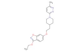 eMolecules​ AstaTech / 12-BENZISOXAZOLE 3-ETHOXY-6-[2-[1-(6-METHYL-3-PYRIDAZINYL)-4-PIPERIDINYL]ETHOXY]-