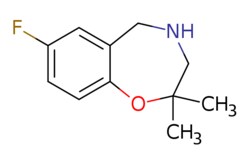 eMolecules​ 1782060-37-0 | 7-FLUORO-2,2-DIMETHYL-2,3,4,5-TETRAHYDROBENZO[F][1,4]OXAZEPINE