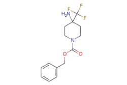 eMolecules​&nbsp;JW PharmLab LLC / 4-Amino-4-trifluoromethyl-piperidine-1-carboxylic acid benzyl ester / 500mg / 456109359 / 60R1218 / 96.000 / 1260804-42-9 / MFCD11848166 / 302.297 / C14H17F3N2O2
