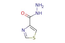 eMolecules​&nbsp;JW PharmLab LLC / Thiazole-4-carboxylic acid hydrazide / 25g / 452547866 / 90R0008 / 96.000 / 101257-38-9 / MFCD00614363 / 143.160 / C4H5N3OS