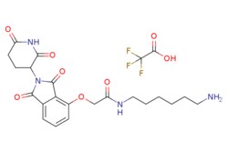 eMolecules​&nbsp;Medchem Express / Thalidomide-O-amido-C6-NH2 (TFA) / 100mg / 446260352 / HY-112618A /  / 1950635-14-9 / [null] / 544.484 / C23H27F3N4O8