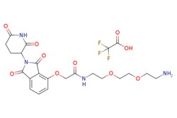 eMolecules​&nbsp;Medchem Express / Thalidomide-O-amido-PEG2-C2-NH2 (TFA) / 100mg / 446260350 / HY-112617A /  / 1957235-75-4 / [null] / 576.482 / C23H27F3N4O10