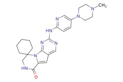 eMolecules​&nbsp;1374743-00-6 | Medchem Express |  Trilaciclib |  5mg | 415685812 | HY-101467 | MFCD30747890 | 446.559 |  C24H30N8O